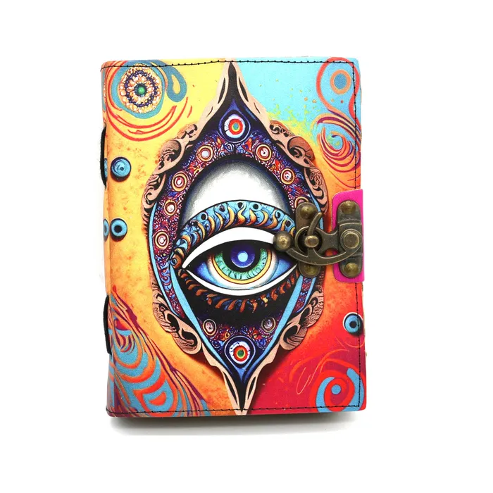 Designs by Deekay Inc Earrings All Seeing Eye Leather 5x7 Blank Journal Spell Book Designs by Deekay Inc Earrings All Seeing Eye Leather 5x7 Blank Journal Spell Book