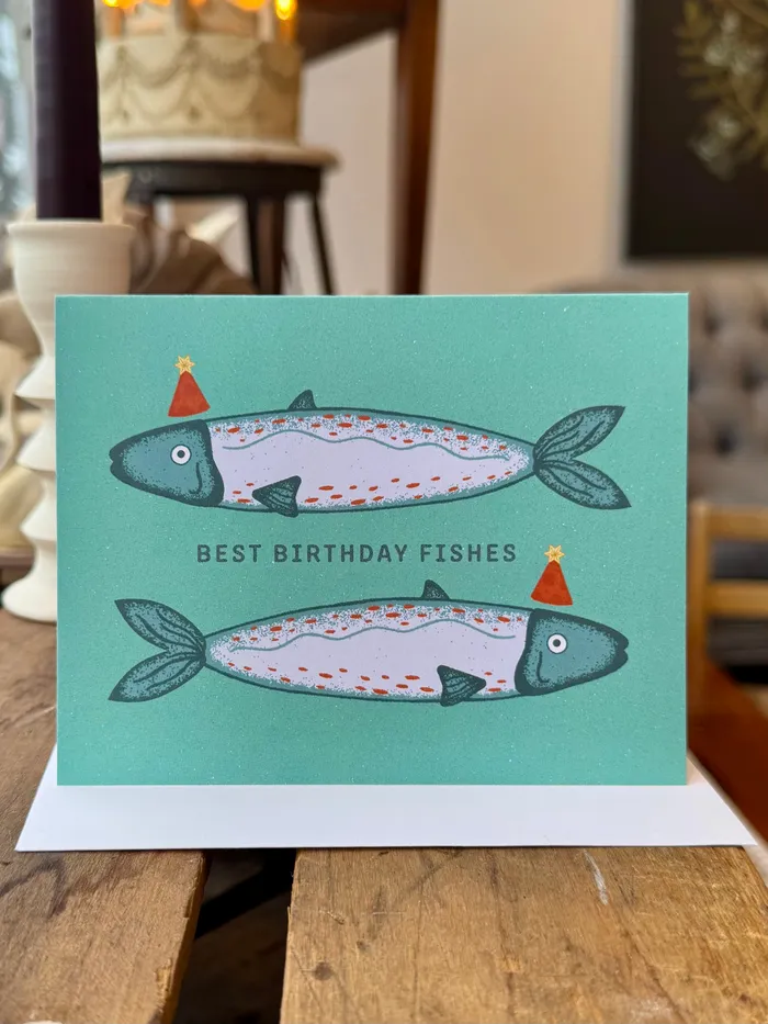 Earrings Best Birthday Fishes Card Moon June Studio Wholesale