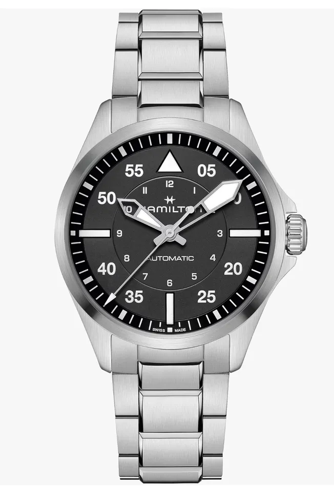 Earrings HamiltonKHAKI AVIATION PILOT AUTO 39MM Automatic 39mm H76305130 HAMILTON Earrings HamiltonKHAKI AVIATION PILOT AUTO 39MM Automatic 39mm H76305130 HAMILTON