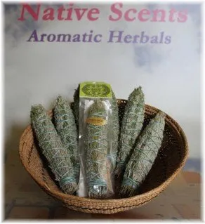 Earrings Native Scents Inc Pinon Pine Desert Sage Smudge Sticks