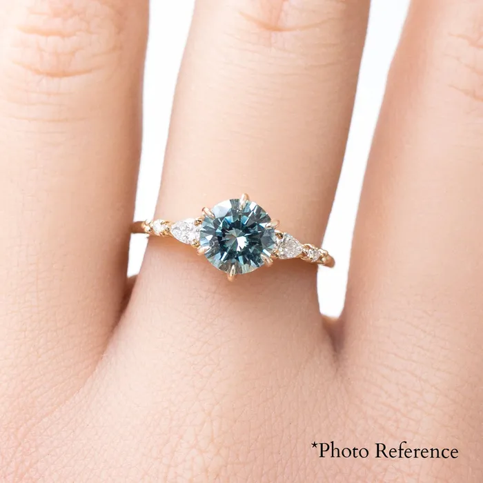 Envero Jewelry Rings Estel Fleur Petal Ring 138ct Aqua Blue Green Montana Sapphire 14k Yellow Gold One of a kind Envero Jewelry Rings Estel Fleur Petal Ring 138ct Aqua Blue Green Montana Sapphire 14k Yellow Gold One of a kind