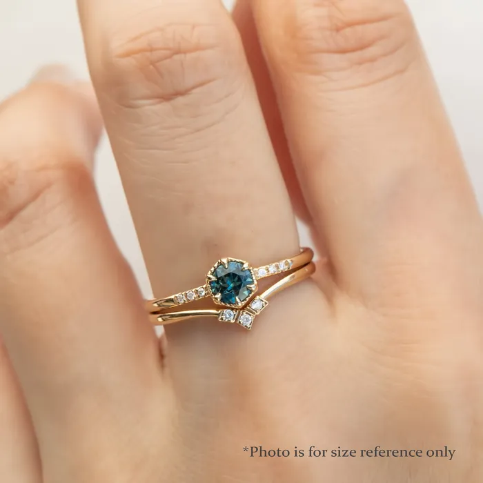 Grace Ring 45mm 045ct Blue Green Montana Sapphire Envero Jewelry Rings Grace Ring 45mm 045ct Blue Green Montana Sapphire Envero Jewelry Rings