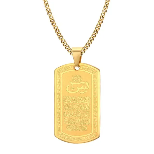 JustDuaIt Necklaces Yaseen Chain Gold