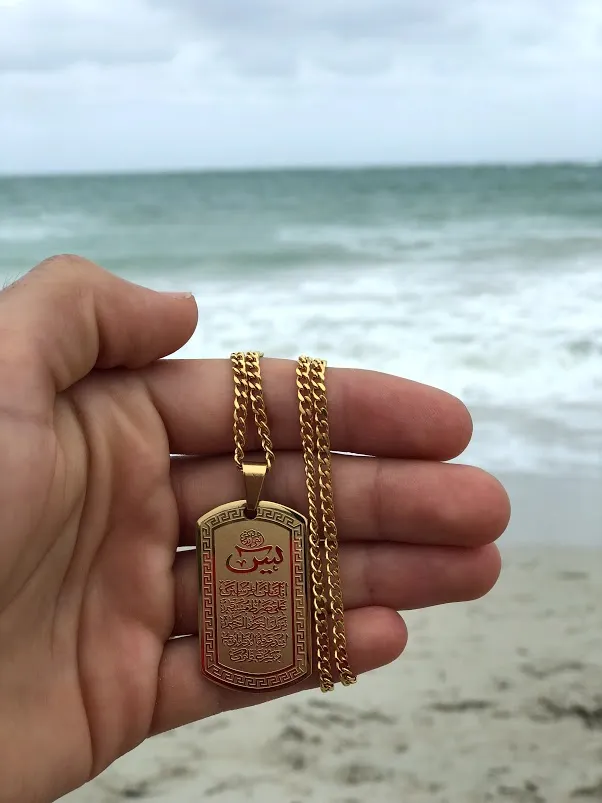 JustDuaIt Necklaces Yaseen Chain Gold