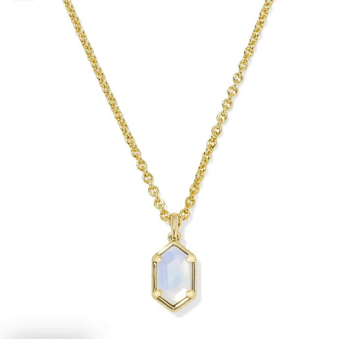 KENDRA SCOTT PreStyled Sets KENDRA SCOTT HALLIE SHORT PNDT NCK GOLD OPALITE ILLUSION 9608873855 KENDRA SCOTT PreStyled Sets KENDRA SCOTT HALLIE SHORT PNDT NCK GOLD OPALITE ILLUSION 9608873855