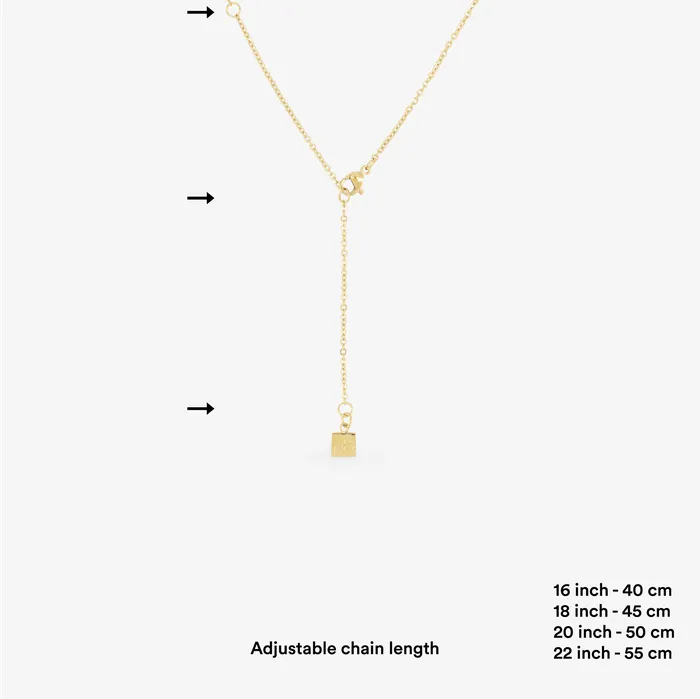 nimahlondon Necklaces Arabic Name Necklace Personalised Bar