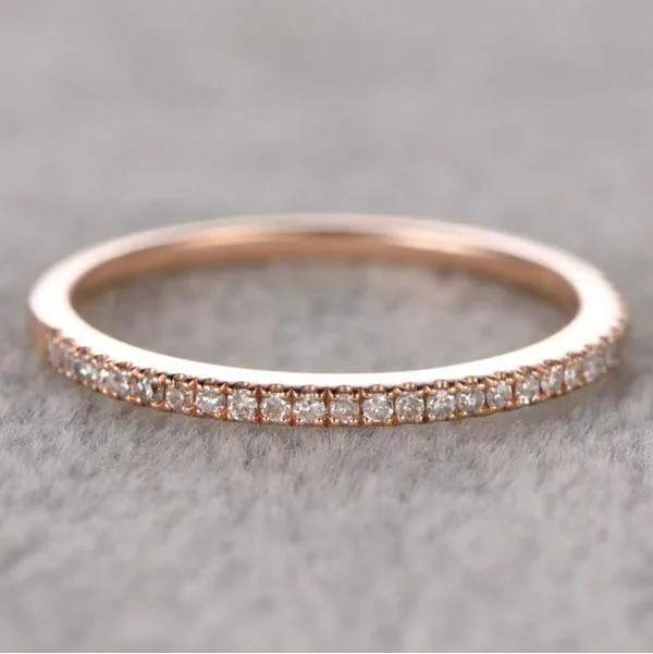 Rings Shineofidamond Rose Golden Tone Classic 4 Prong Round Cut Sterling Silver Bridal Set Rings Shineofidamond Rose Golden Tone Classic 4 Prong Round Cut Sterling Silver Bridal Set