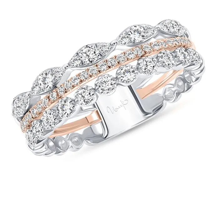 UNEEK Rings Diamond RingUneek Diamond Fashion Ring in 14K Rose Gold 10104133