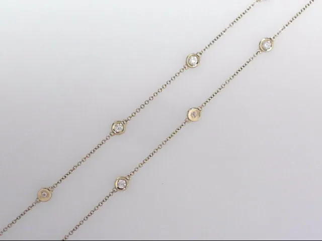 054CT 18 DIAMONDS BY THE YARD CHAIN SHY CREATIONS Earrings