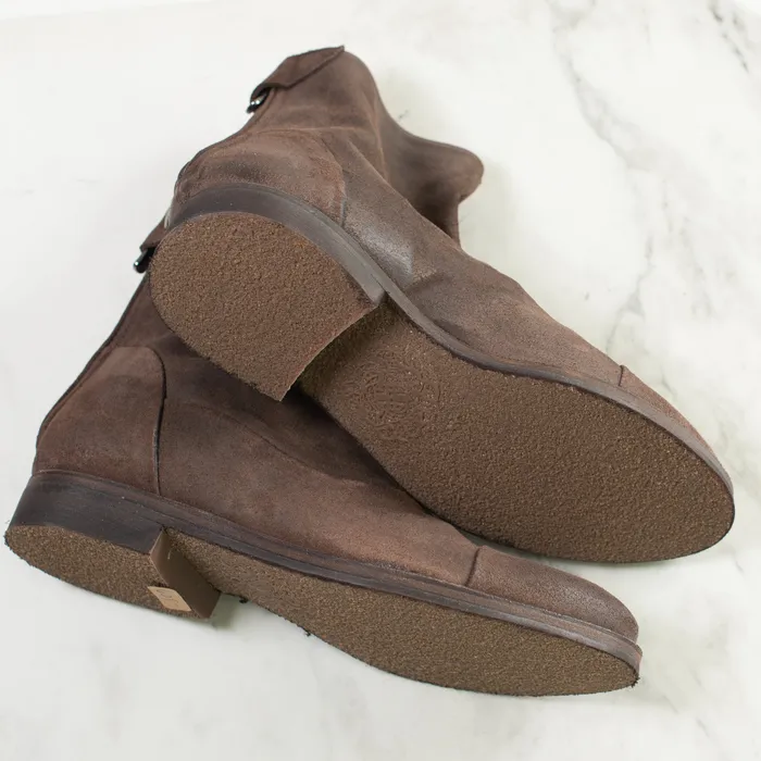 Alberto Fasciani Earrings Alberto Fasciani Gill 70009 Ankle Boot Espresso Suede ON SALE