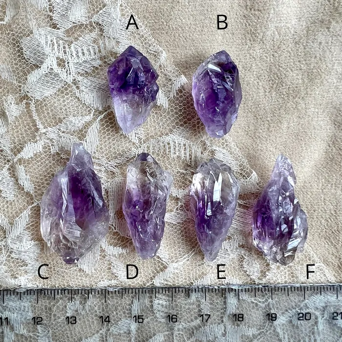 Amethyst Tip Ring Giardinoblu Rings