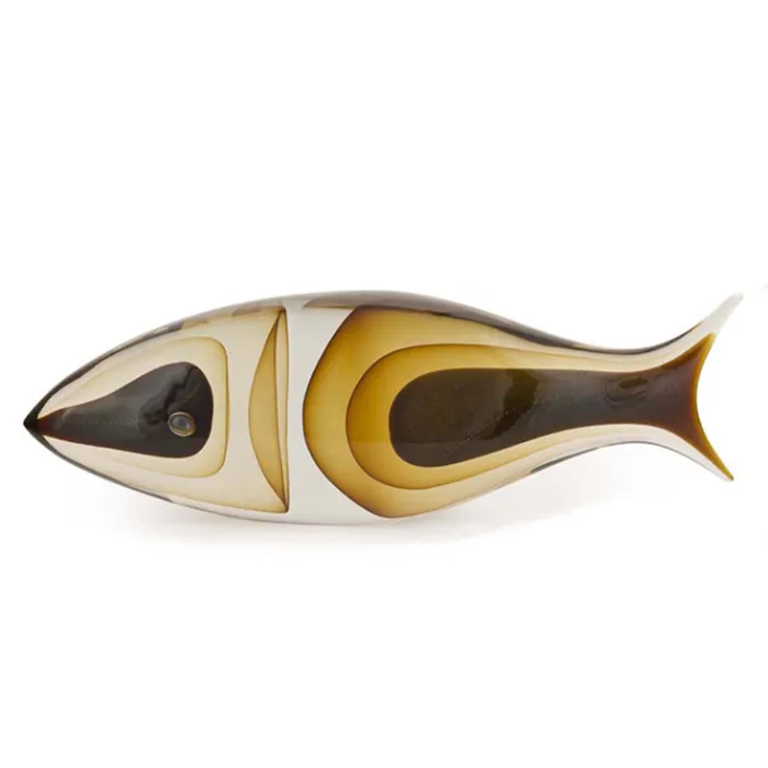 Earrings Alberto Don Fish amber fish cm 48