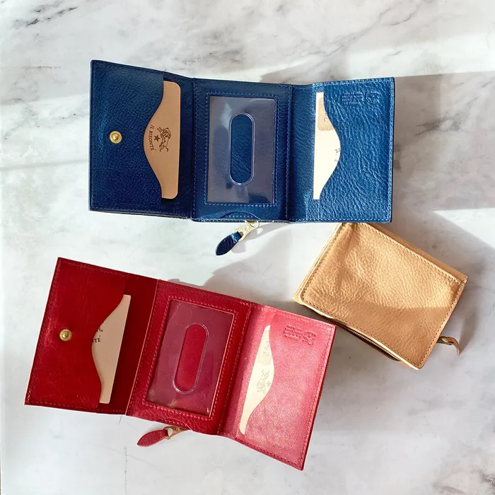 Il Bisonte Wallets Earrings Il Bisonte Small Wallet wZip Coin purse ON SALE