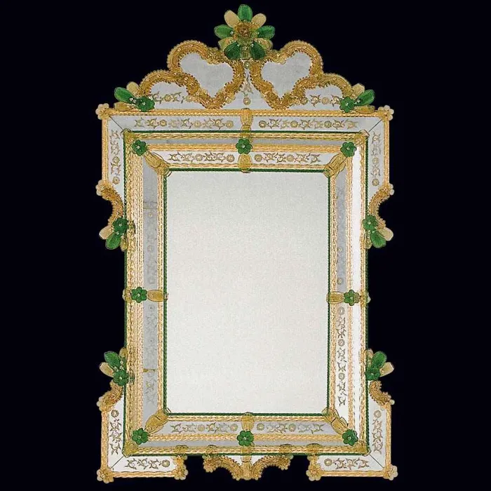 Mirror 600 Line RIALTO Art 07807 MuranoVItrum Home Decor Earrings