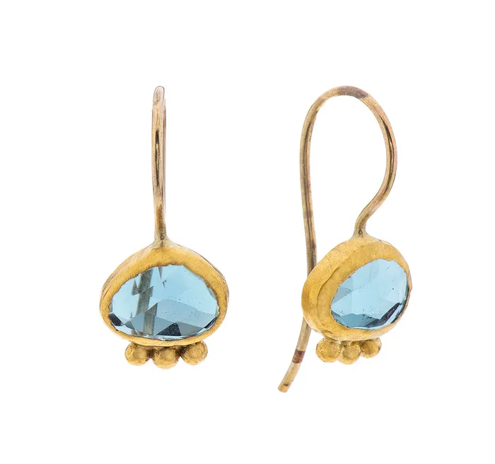 Nava Zahavi Blue Shine Earrings Nava Zahavi Earrings