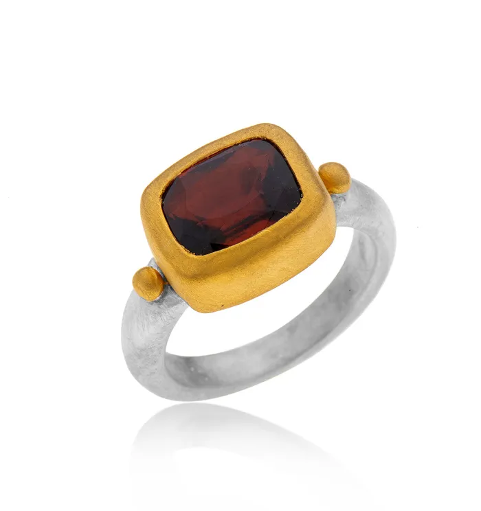 Nava Zahavi Rings Nava Zahavi Yellow Gold Tourmaline Power Ring