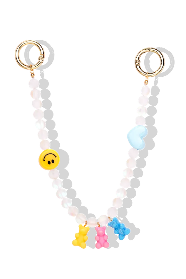 Necklaces Crystal Haze Jewelry EU Bear With Me Bag Chain