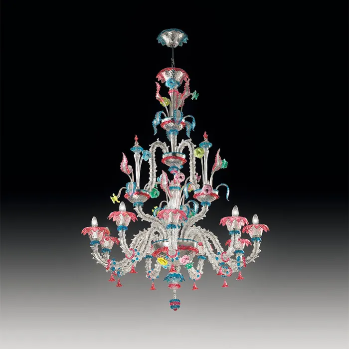 Rezzonico 12 Lights Chandelier Voltolina Earrings