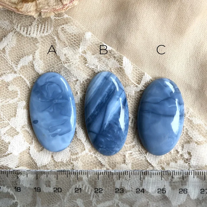 Rings Giardinoblu Blue Opal Statement Ring Unique Piece