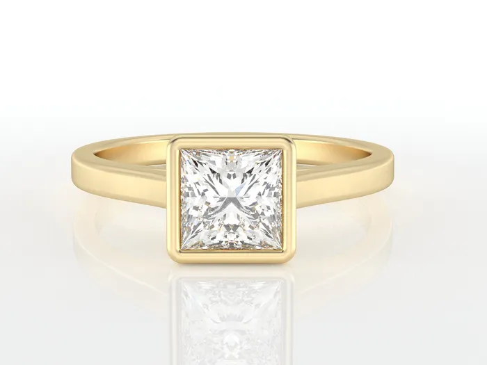 Rings Sapheena Jewelry Siara 10 Ct Princess Cut Engagement Ring