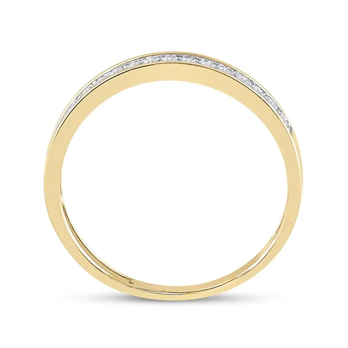 10k Yellow Gold Round Diamond Halo Bridal Wedding Ring Set 12 Cttw gndatlanta Rings