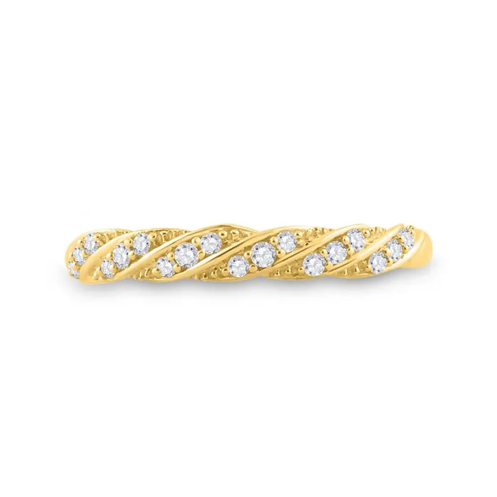10k Yellow Gold Round Diamond Stackable Band Ring 18 Cttw gndatlanta Rings 10k Yellow Gold Round Diamond Stackable Band Ring 18 Cttw gndatlanta Rings