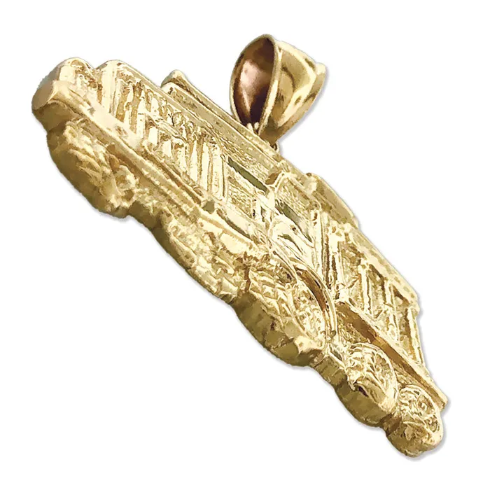 14K Gold 33MM Dump Truck Pendant Goldia PreStyled Sets