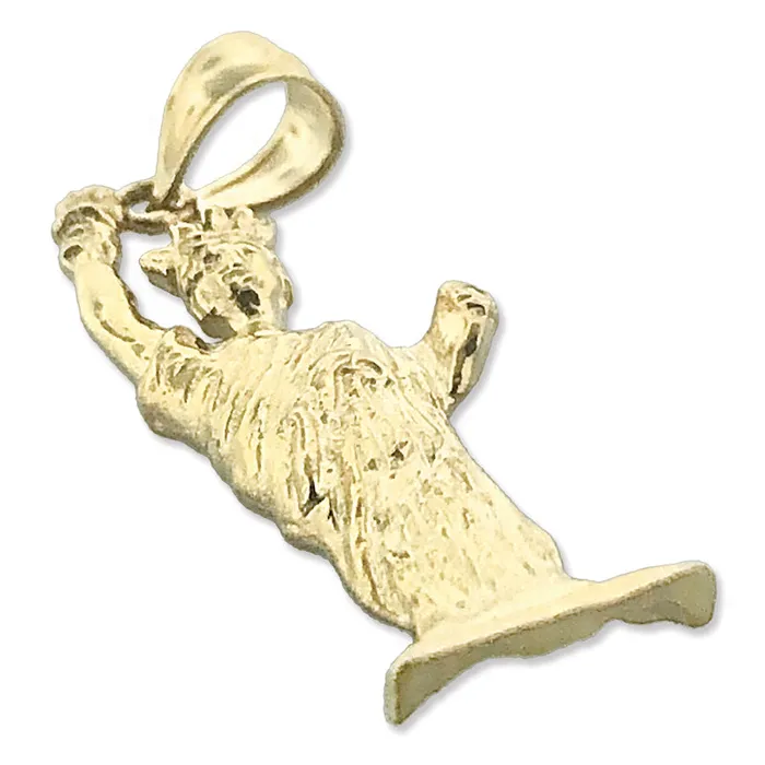 14K Gold Statue Of Liberty Pendant Goldia Necklaces