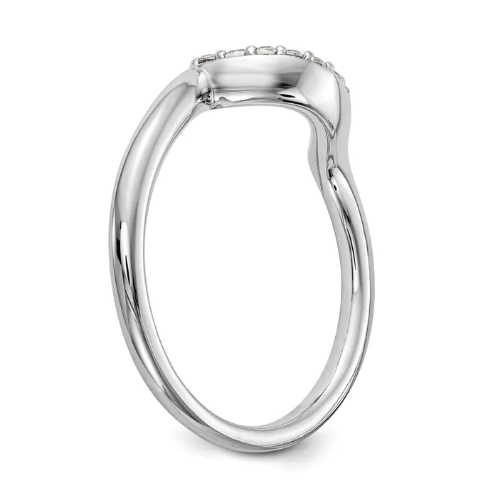 14k White Gold 110 Ct Lab Grown Diamond VSSI G Wedding Band Ring Goldia Rings
