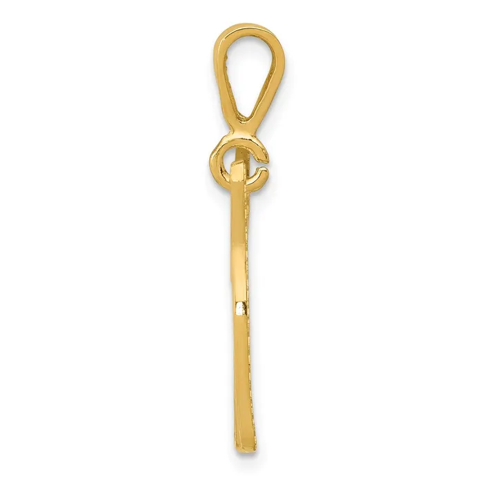 14k Yellow Gold Jack Russell Terrier Dog Pendant Goldia Necklaces