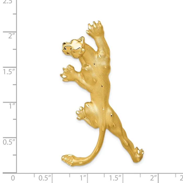 14k Yellow Gold Panther Pendant Goldia PreStyled Sets