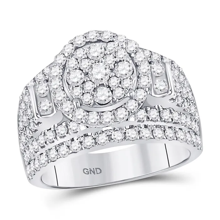 2 14 CTWDiamond BRIDAL RING gndatlanta Rings