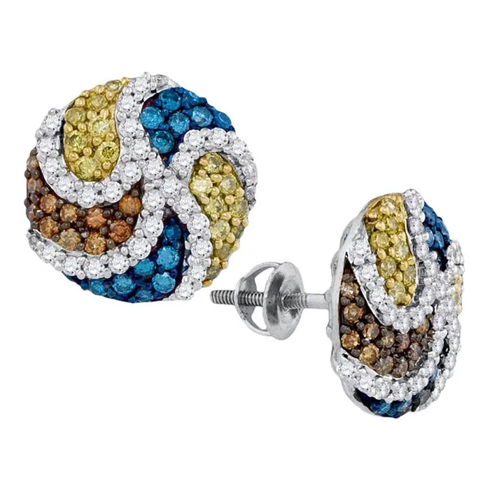 Earrings 1 13CTWDiamond GIFT MIX COLOR EARRING gndatlanta