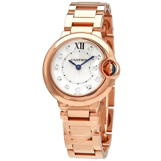 Earrings JMS always Original Cartier Ballon Bleu Silver Dial 18k Rose Gold Ladies Watch WE902025 Earrings JMS always Original Cartier Ballon Bleu Silver Dial 18k Rose Gold Ladies Watch WE902025