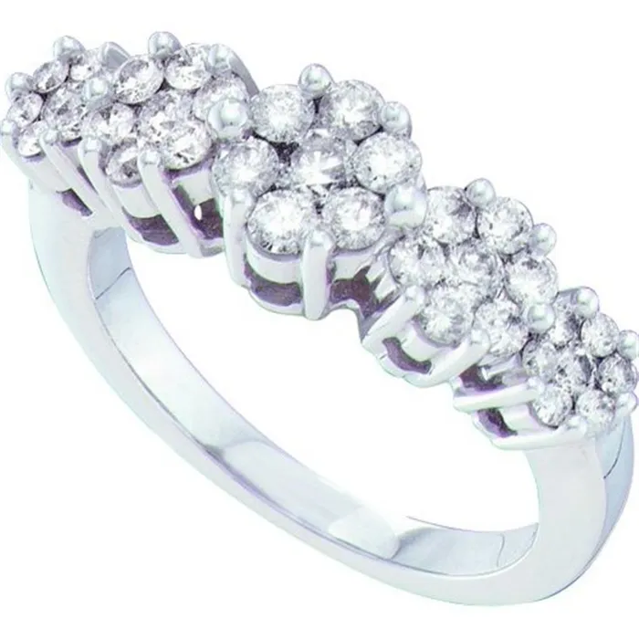 gndatlanta 2 CTDiamond FLOWER RING Rings