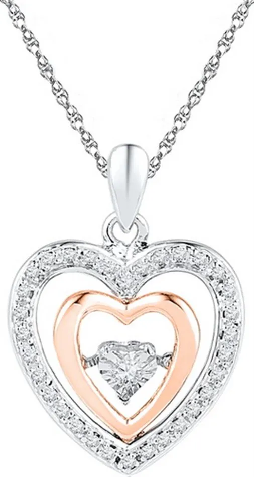 gndatlanta Necklaces 110CTWDiamond HEART PENDANT