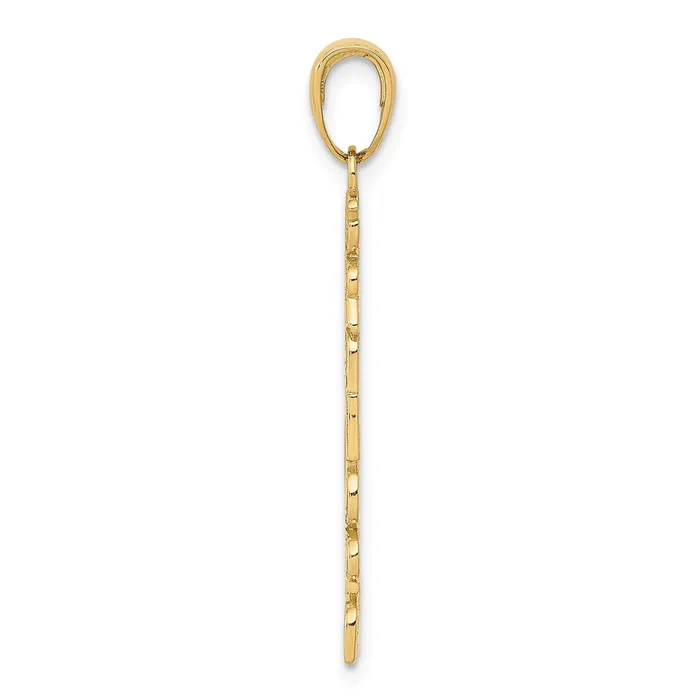 Goldia 14k Yellow Gold 1 GRANDPA Pendant PreStyled Sets