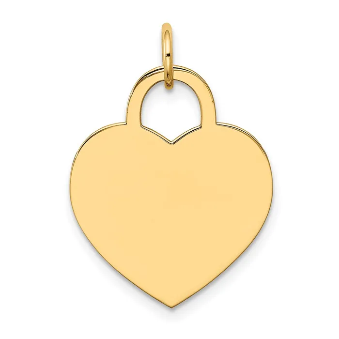 Goldia 14k Yellow Gold Enameled Medical Disk Pendant PreStyled Sets