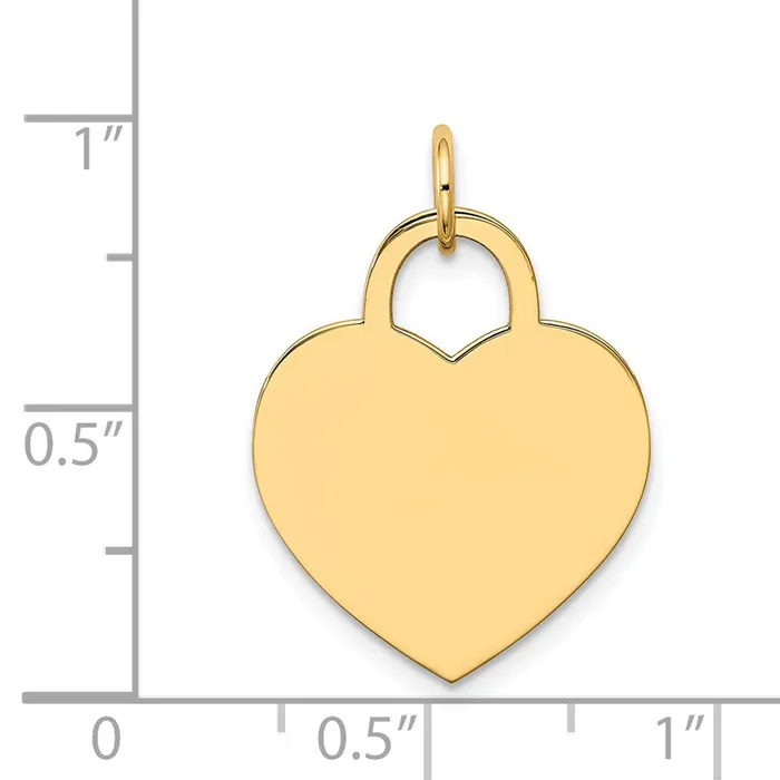 Goldia 14k Yellow Gold Enameled Medical Disk Pendant PreStyled Sets