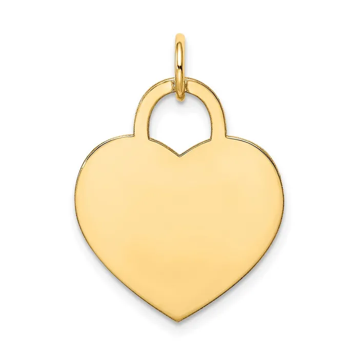 Goldia 14k Yellow Gold Enameled Medical Disk Pendant PreStyled Sets