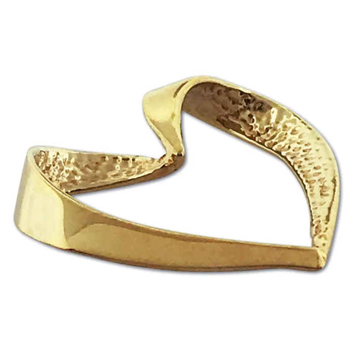 Goldia Necklaces 14K Gold Floating Heart Pendant
