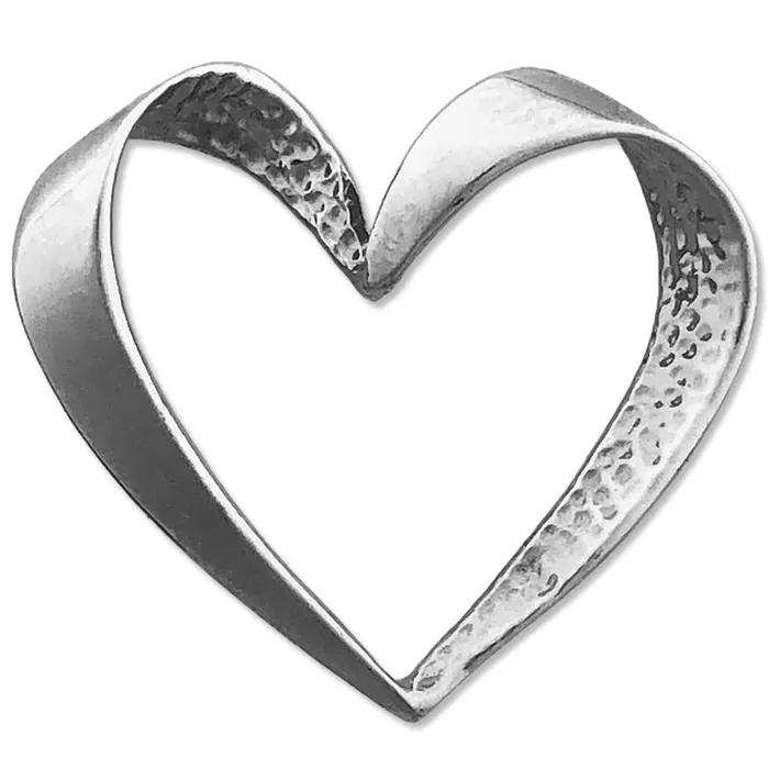 Goldia Necklaces 14K Gold Floating Heart Pendant