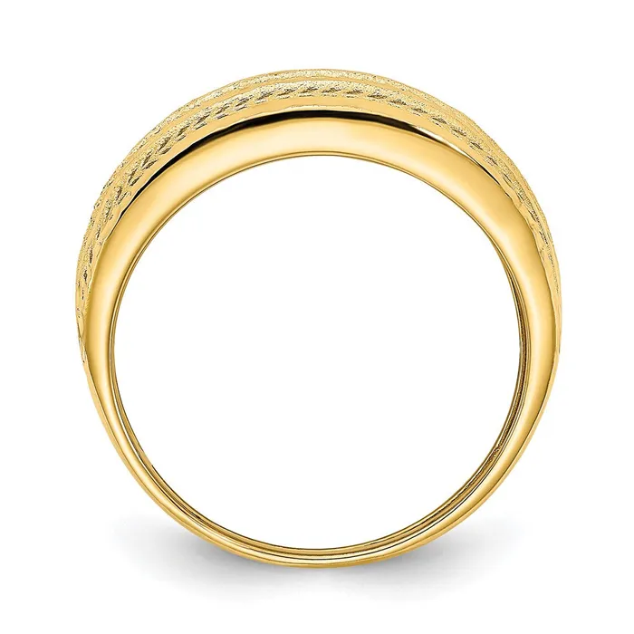 Goldia Rings 14K Yellow Gold Polished Fancy Ring