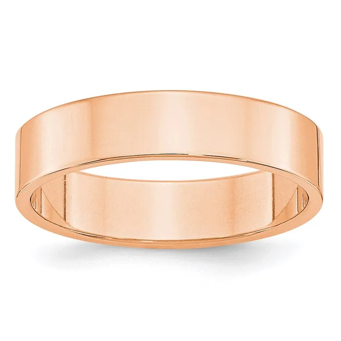 Goldia Rings Solid 10K Yellow Gold Rose Gold 5mm Light Weight Flat MensWomens Wedding Band Ring Size 14 Goldia Rings Solid 10K Yellow Gold Rose Gold 5mm Light Weight Flat MensWomens Wedding Band Ring Size 14