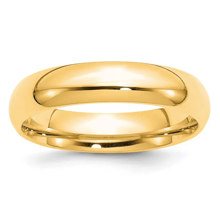 Goldia Rings Solid 14K Yellow Gold 5mm Comfort Fit MensWomens Wedding Band Ring Size 85 Goldia Rings Solid 14K Yellow Gold 5mm Comfort Fit MensWomens Wedding Band Ring Size 85