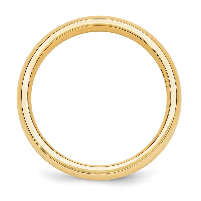 Goldia Rings Solid 14K Yellow Gold 5mm Comfort Fit MensWomens Wedding Band Ring Size 85 Goldia Rings Solid 14K Yellow Gold 5mm Comfort Fit MensWomens Wedding Band Ring Size 85