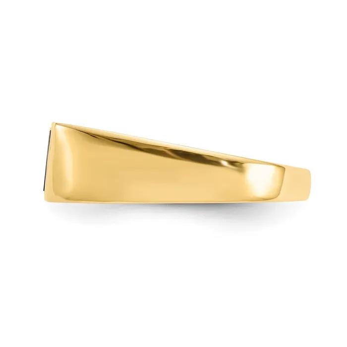 Goldia Rings Solid 14k Yellow Gold AA Dia Ring