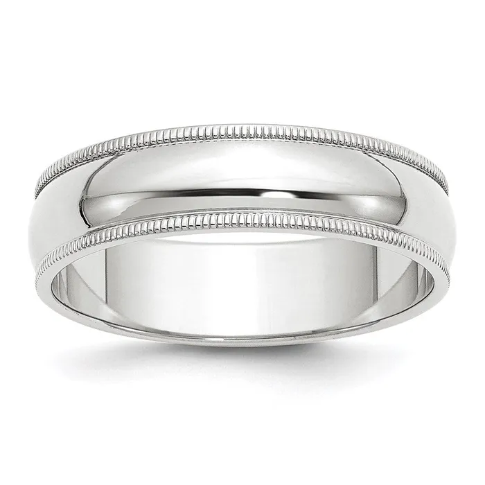 Goldia Rings Solid 14K Yellow Gold White Gold 6mm Milgrain MensWomens Wedding Band Ring Size 12 Goldia Rings Solid 14K Yellow Gold White Gold 6mm Milgrain MensWomens Wedding Band Ring Size 12