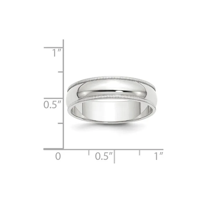 Goldia Rings Solid 14K Yellow Gold White Gold 6mm Milgrain MensWomens Wedding Band Ring Size 12 Goldia Rings Solid 14K Yellow Gold White Gold 6mm Milgrain MensWomens Wedding Band Ring Size 12