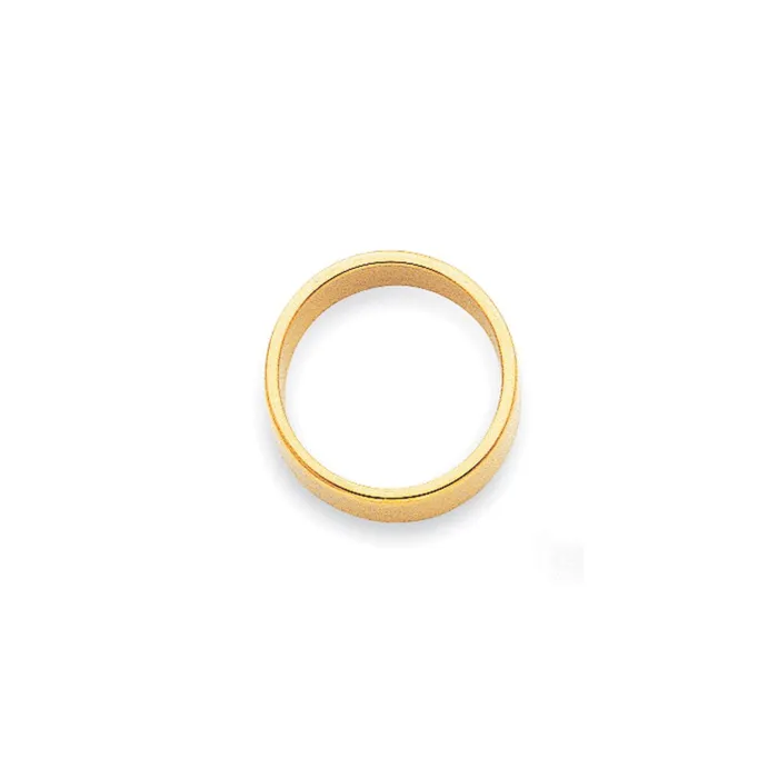 Goldia Rings Solid 18K Yellow Gold 2mm Light Weight Flat MensWomens Wedding Band Ring Size 6 Goldia Rings Solid 18K Yellow Gold 2mm Light Weight Flat MensWomens Wedding Band Ring Size 6
